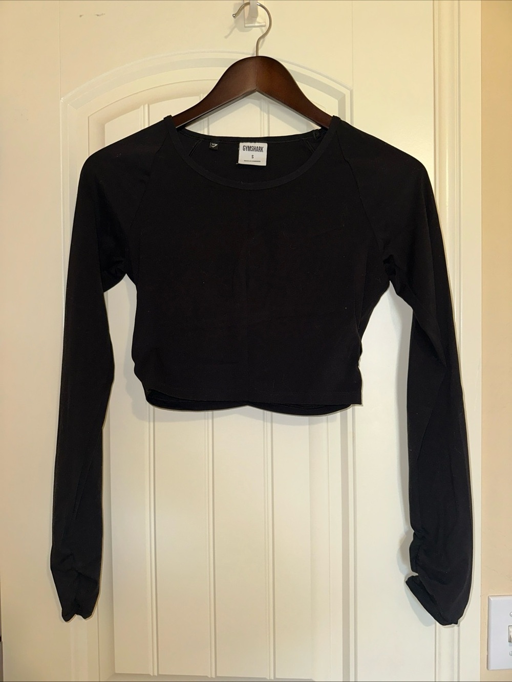Gymshark Whitney Simmons Longsleeve Open Back Crop Top S